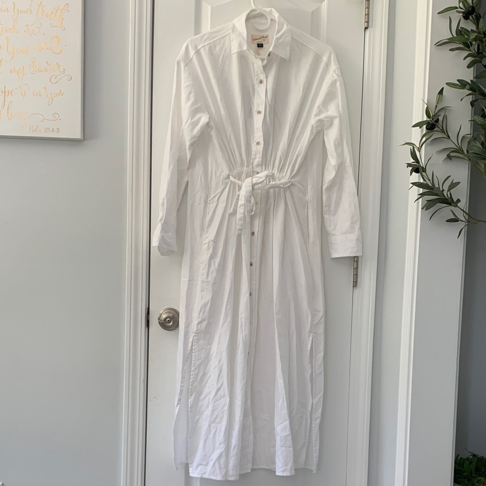NWT Womens‎ Sz Xs Universal Thread White Maxi Dress